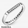 Women's Pandora Sparkling Bar Stacking Ring