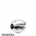 Women's Pandora Sparkling Coffee Bean Shell Charm