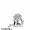 Women's Pandora Sparkling Monkey Charm