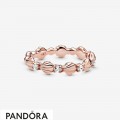 Women's Pandora Sparkling Seashell Band Cz Ring