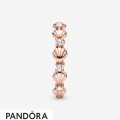 Women's Pandora Sparkling Seashell Band Cz Ring