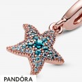 Women's Pandora Sparkling Starfish Dangle Charm