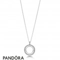 Women's Pandora Spinning Hearts Of Pandora Necklace