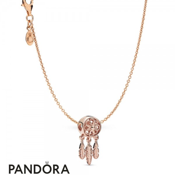 Women's Pandora Spiritual Dreamcatcher Necklace Set