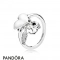 Women's Pandora Spiritual Symbols Ring