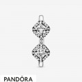 Women's Pandora Square Sparkle Open Ring