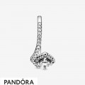 Women's Pandora Square Sparkle Wishbone Ring