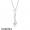 Women's Pandora Sterling Silver Modern Lovepods Necklace Set