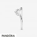 Women's Pandora Tiara Wishbone Ring