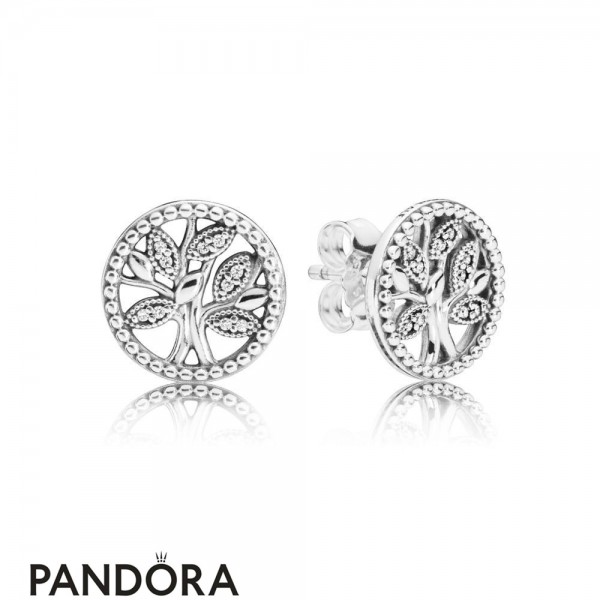 Pandora Trees Of Life Stud Earrings