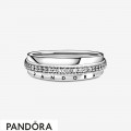 Women's Pandora Triple Band Pave Ring