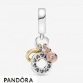 Women's Pandora Triple Monogram And Logo Dangle Charm