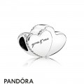 Women's Pandora Two Hearts Charm