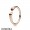 Women's Pandora Two Hearts Ring Pandora Rose Red Cz