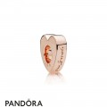 Women's Pandora Two Hearts Spacer Pandora Rose Red Cz