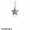 Pandora Winter Collection Bright Star Necklace Pendant Multi Colored Crystals