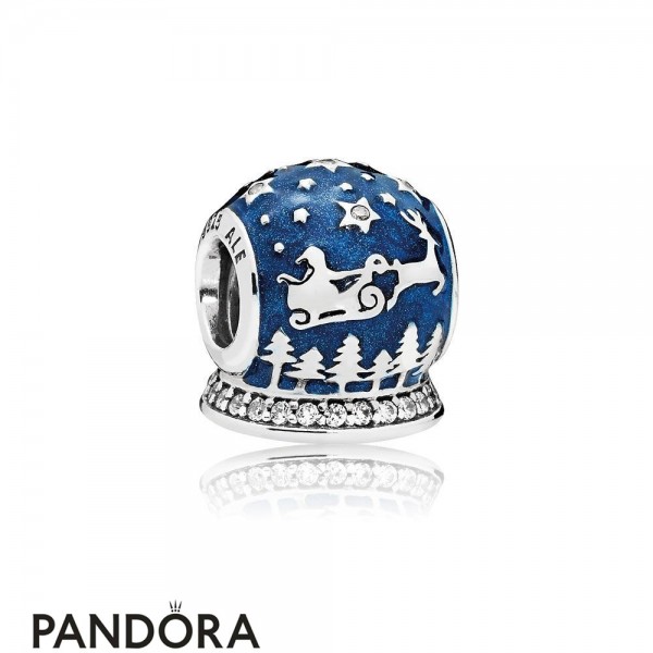 Pandora Winter Collection Christmas Night Charm Midnight Blue Enamel