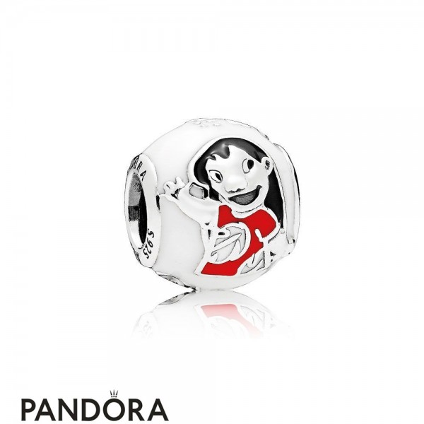 Pandora Winter Collection Disney Lilo Stitch Charm Mixed Enamel