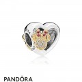 Pandora Winter Collection Disney Mickey Minnie Love Icons Charm Red