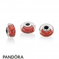 Pandora Winter Collection Red Twinkle Murano Glass Charm