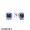 Pandora Winter Collection Timeless Elegance Stud Earrings True Blue Crystals