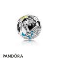 Pandora Disney Charms Alice's Tea Party Charm Mixed Enamel