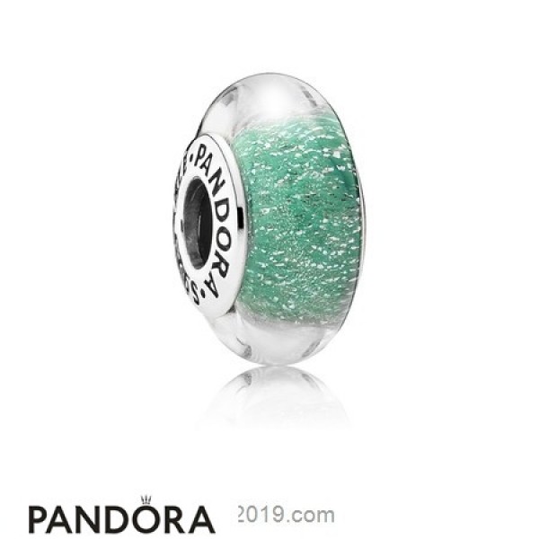 Pandora Disney Charms Ariel's Signature Color Charm Murano Glass