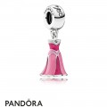 Pandora Disney Charms Aurora's Dress Pendant Charm Mixed Enamel