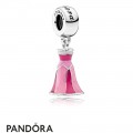 Pandora Disney Charms Aurora's Dress Pendant Charm Mixed Enamel