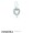 Pandora Disney Charms Mickey Silhouette Pendant Charm Clear Cz
