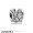 Pandora Disney Charms Princess Crown Charm Clear Cz