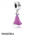 Pandora Disney Charms Rapunzel's Dress Pendant Charm Mixed Enamel