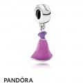 Pandora Disney Charms Rapunzel's Dress Pendant Charm Mixed Enamel