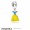 Pandora Disney Charms Snow White's Dress Pendant Charm Mixed Enamel