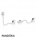 Women's Pandora Disney Mickey Gestures Safety Chain