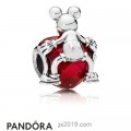 Women's Pandora Disney Mickey Love Heart Charm
