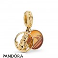 Women's Pandora Disney Pandora Shine Simba And Mufasa Sunset Hanging Charm