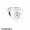 Women's Pandora Disney Vintage Mickey Clip White Enamel