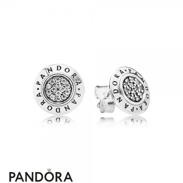 Women Pandora Earrings Pandora Signature Stud Earrings Cheap