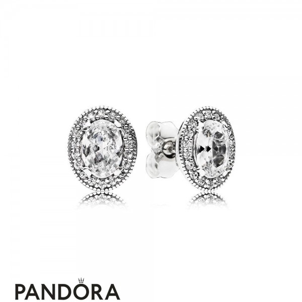 Pandora Earrings Vintage Elegance Stud Earrings