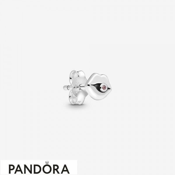 Women's Pandora My Lips Single Stud Earring