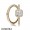 Women's Pandora 14K Gold Timeless Elegance Ring Stack