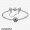 Women's Pandora Blue & Pink Bracelet Set