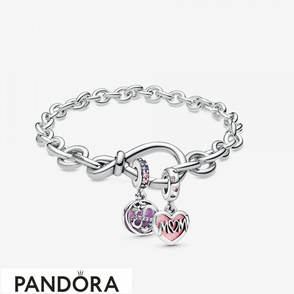 Women's Pandora Chunky Infinity Bracelet Set