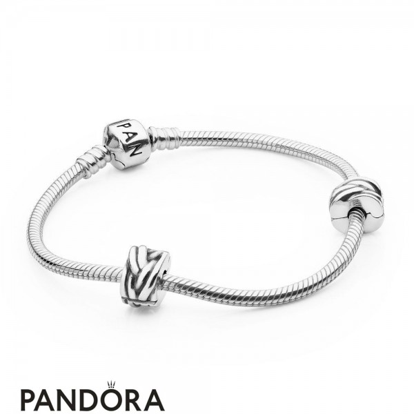 Women's Pandora Iconic Pandora Holiday Gift Clasp Bracelet