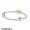 Women's Pandora Iconic Pandora Holiday Gift Two Tone Clasp Bracelet