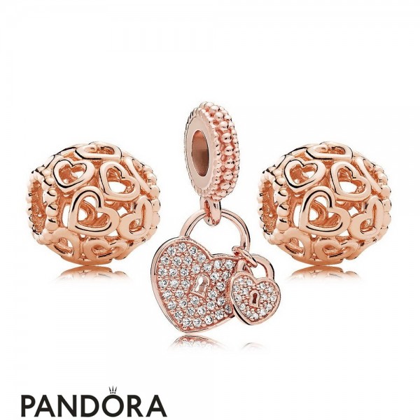 Pandora Rose Open Your Heart Charm Pack