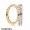 Pandora Signature Mixed Metals Ring Stack