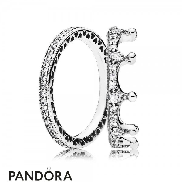 Women's Pandora Sterling Silver Enchanting Ring Stack