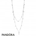 Women's Pandora Chandelier Droplets Necklace